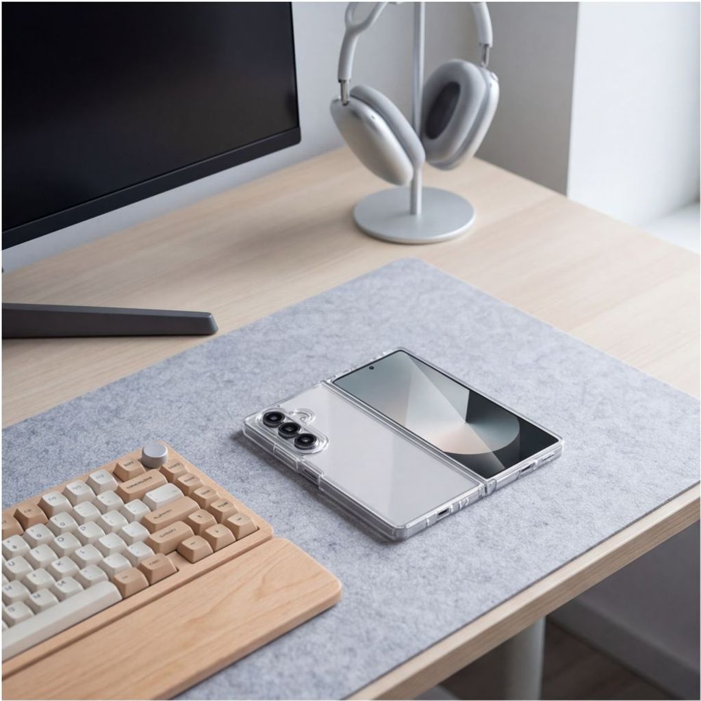 Tech-Protect Samsung Galaxy Z Fold 8 Ultra Cover Hybrid - Gennemsigtig