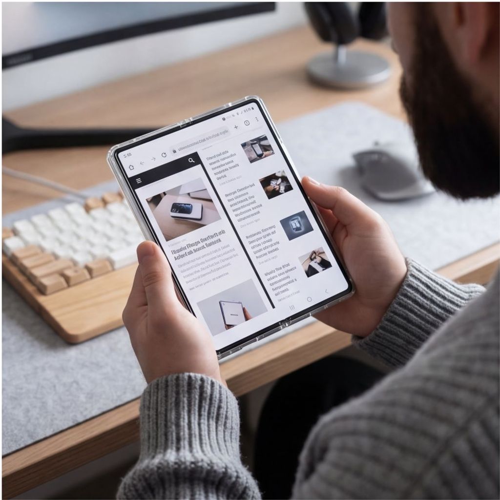 Tech-Protect Samsung Galaxy Z Fold 8 Ultra Cover Hybrid - Gennemsigtig