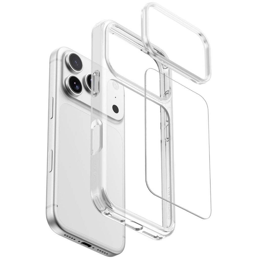 AmazingThing Minimal Drop Proof 3 -kuori till iPhone 18 Pro - Läpinäkyvä
