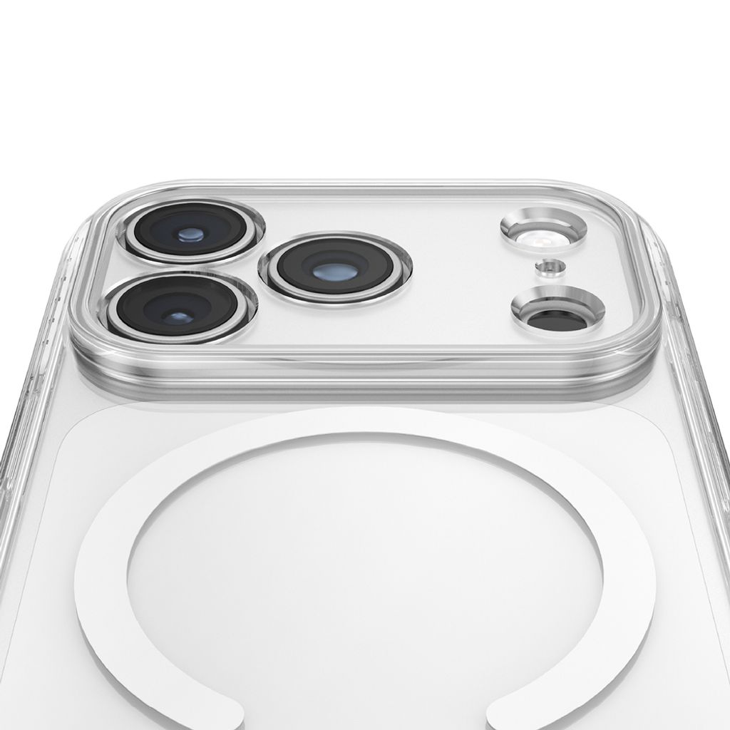AmazingThing Titan Pro Lens MagSafe -kuori till iPhone 18 Pro - Läpinäkyvä