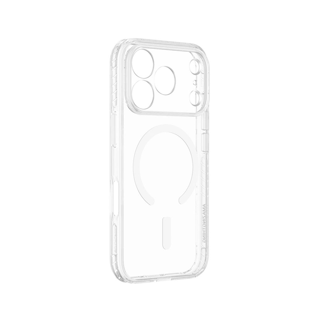 AmazingThing Titan Pro Lens MagSafe -kuori till iPhone 18 Pro - Läpinäkyvä