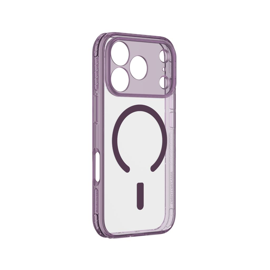 AmazingThing iPhone 18 Pro Max MagSafe -kuori kamerasuojalla – violetti