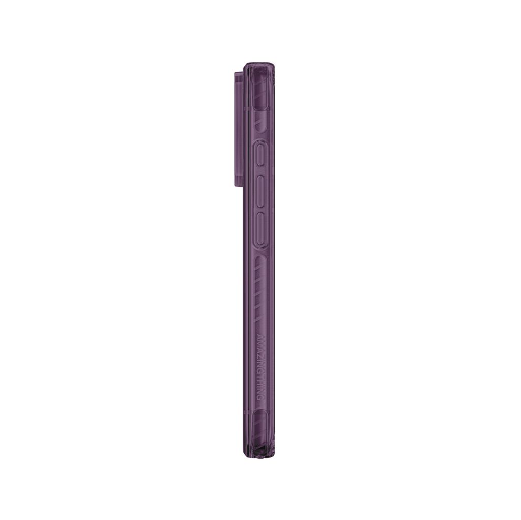 AmazingThing iPhone 18 Pro Max MagSafe -kuori kamerasuojalla – violetti