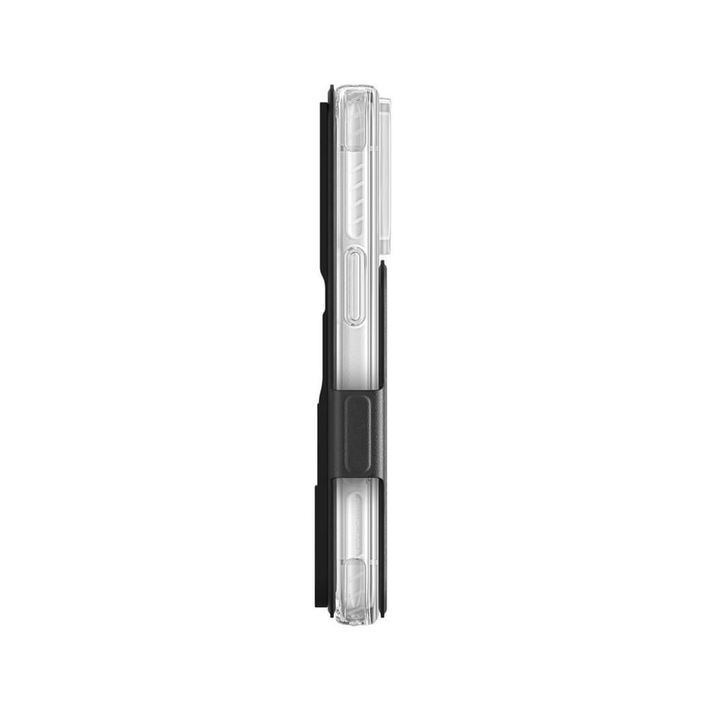 AmazingThing Titan Pro Lens Flip Set MagSafe -kuori Lompakko till iPhone 18 Pro Max - Musta