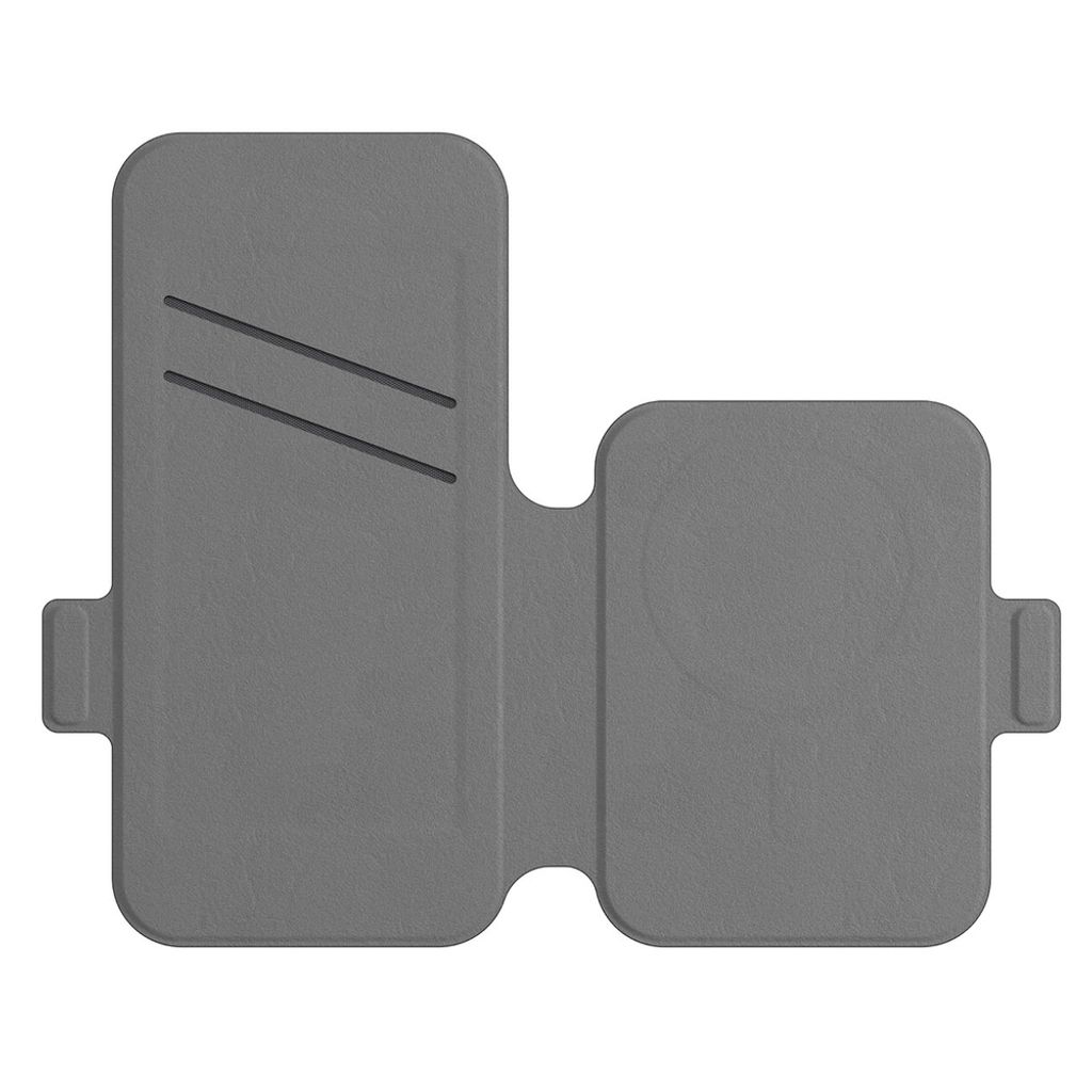 AmazingThing Titan Pro Lens Flip Set MagSafe -kuori Lompakko till iPhone 18 Pro Max - Musta