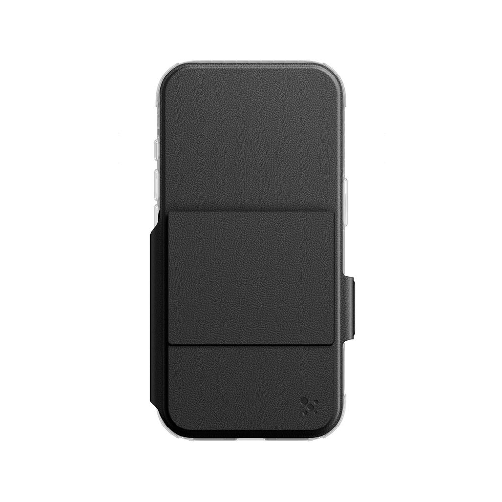 AmazingThing Titan Pro Lens Flip Set MagSafe -kuori Lompakko till iPhone 18 Pro Max - Musta