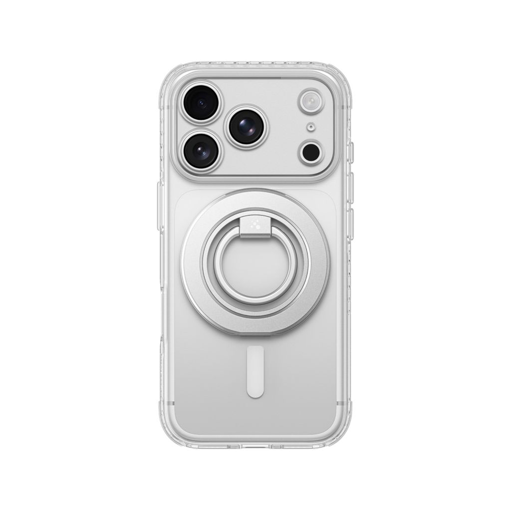 AmazingThing Titan Pro Lens Ring Set MagSafe -kuori till iPhone 18 Pro Max - Läpinäkyvä