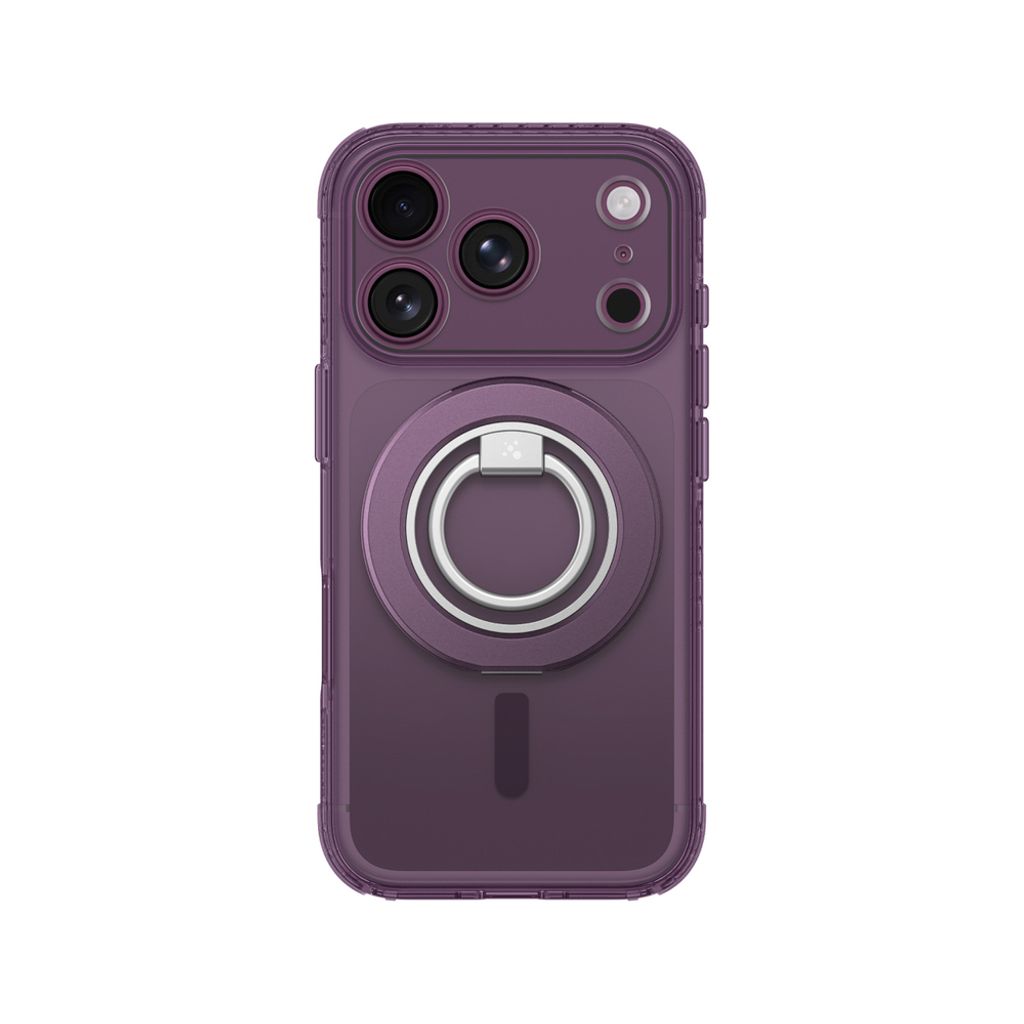 AmazingThing Titan Pro Lens Ring Set MagSafe -kuori till iPhone 18 Pro Max - Violetti