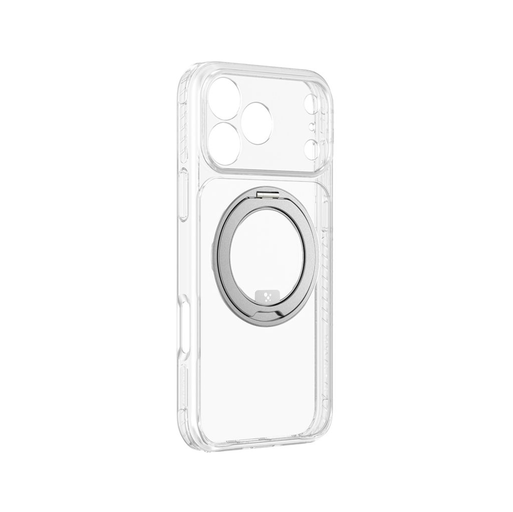 AmazingThing Titan Pro Spin Lens MagSafe -kuori till iPhone 18 Pro - Läpinäkyvä