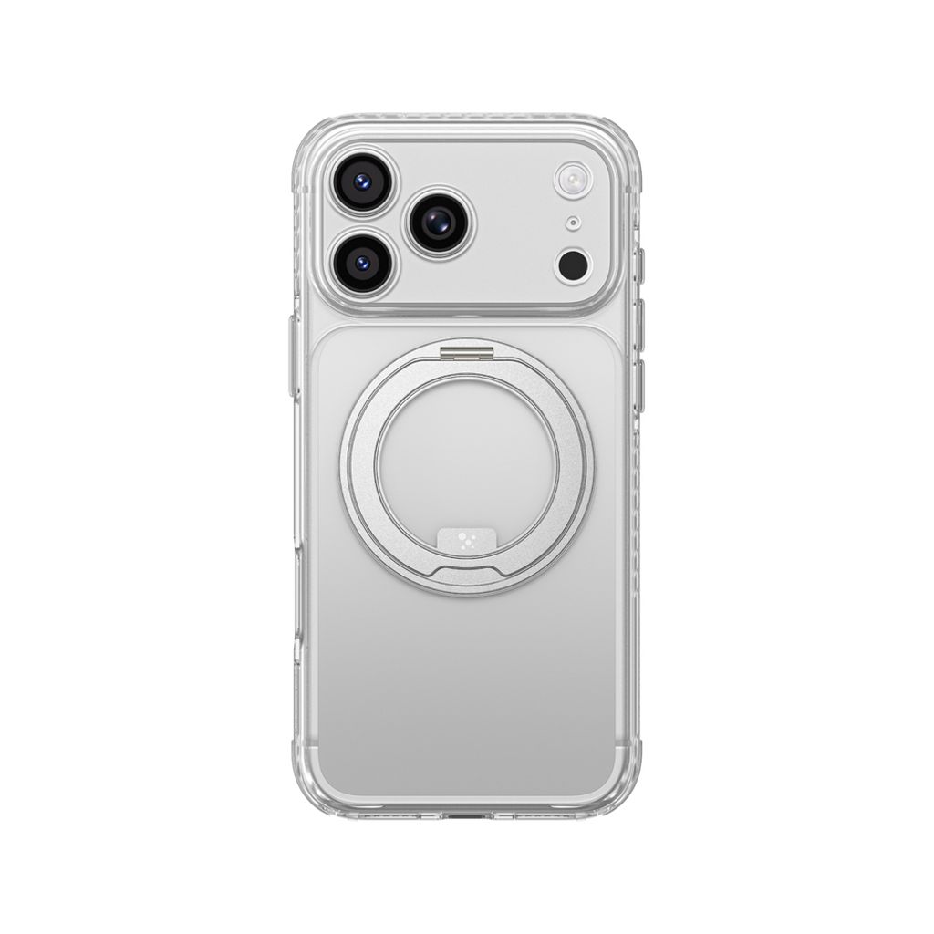 AmazingThing Titan Pro Spin Lens MagSafe -kuori till iPhone 18 Pro - Läpinäkyvä