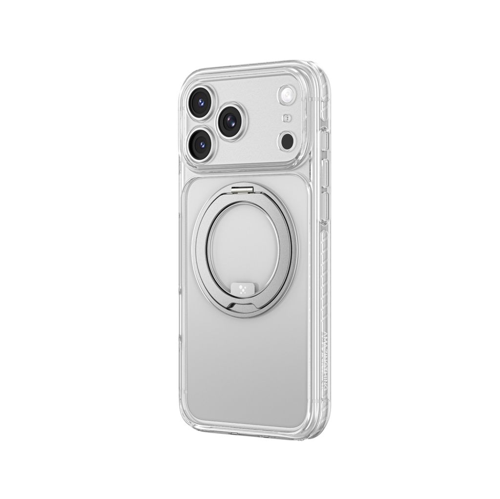 AmazingThing Titan Pro Spin Lens MagSafe -kuori till iPhone 18 Pro Max - Läpinäkyvä