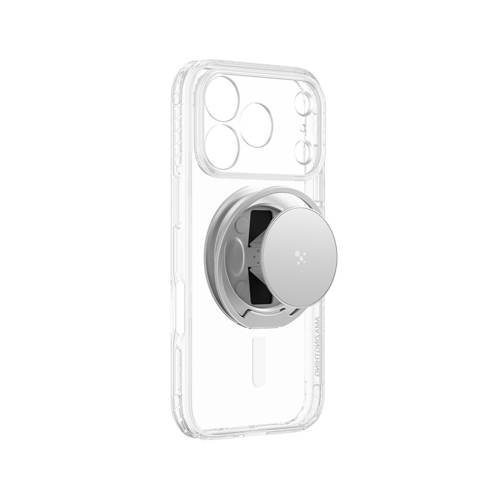 AmazingThing Titan Pro Pop Lens MagSafe -kuori till iPhone 18 Pro Max - Läpinäkyvä