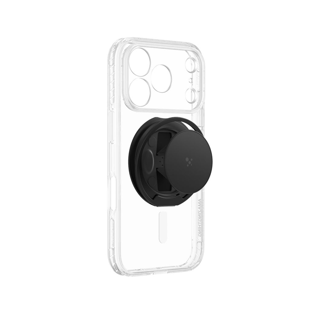 AmazingThing Titan Pro Pop Lens MagSafe -kuori till iPhone 18 Pro - Musta