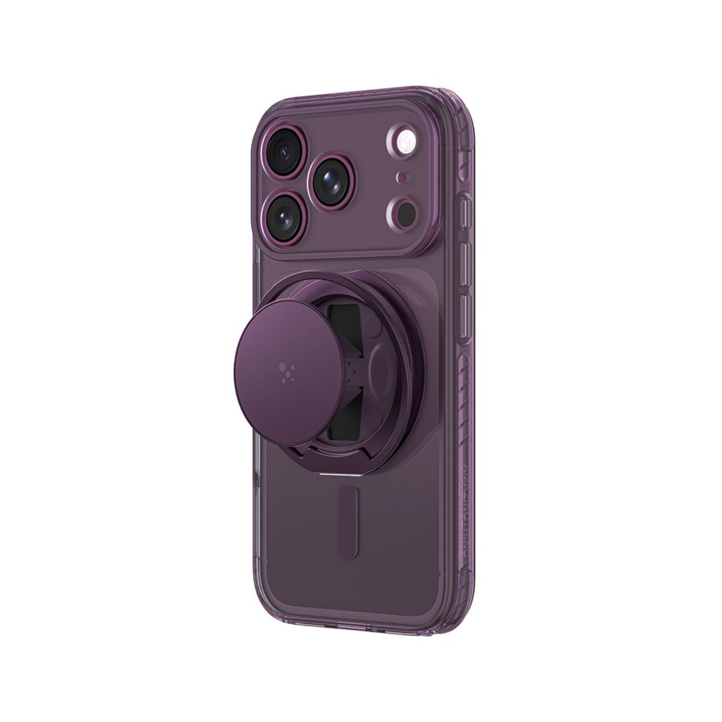 AmazingThing Titan Pro Pop Lens MagSafe -kuori till iPhone 18 Pro Max - Violetti