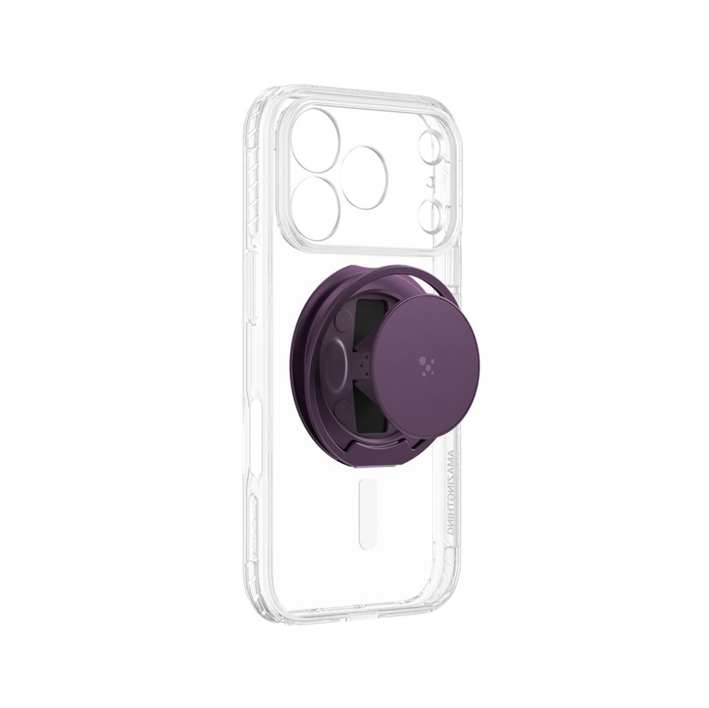 AmazingThing Titan Pro Pop Lens MagSafe -kuori till iPhone 18 Pro Max - Violetti