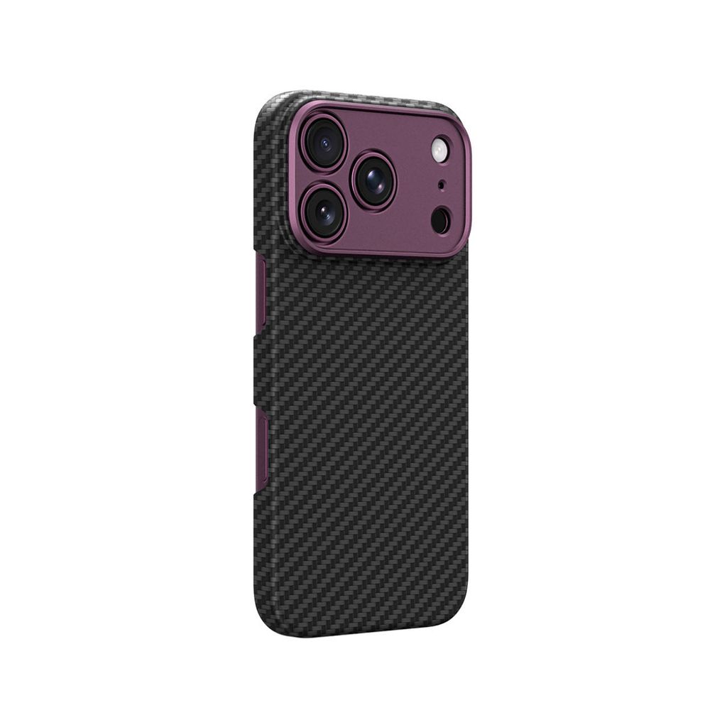 AmazingThing Titan Max Lens MagSafe -kuori till iPhone 18 Pro - Violetti