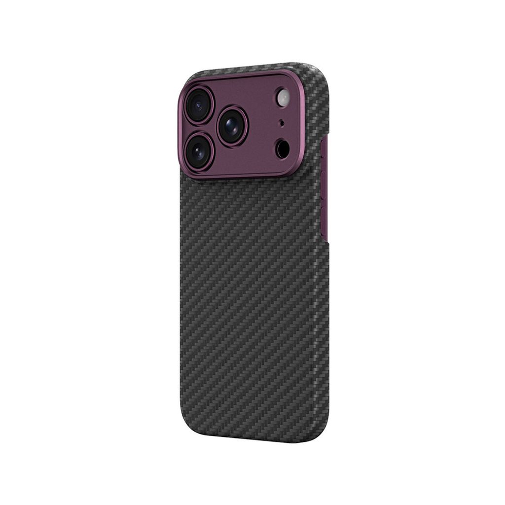 AmazingThing Titan Max Lens MagSafe -kuori till iPhone 18 Pro Max - Violetti