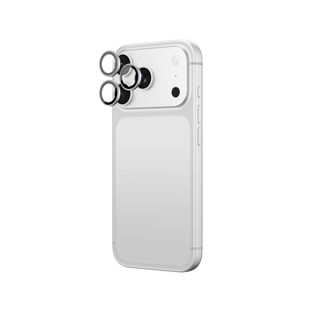 AmazingThing Titan Vision Lens Sapphire Linsebeskytter till iPhone 18 Pro/18 Pro Max - Sølv