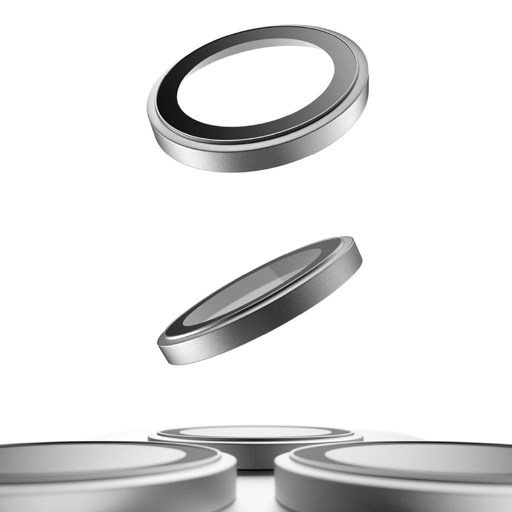 AmazingThing Titan Vision Lens Sapphire Linsebeskytter till iPhone 18 Pro/18 Pro Max - Sølv
