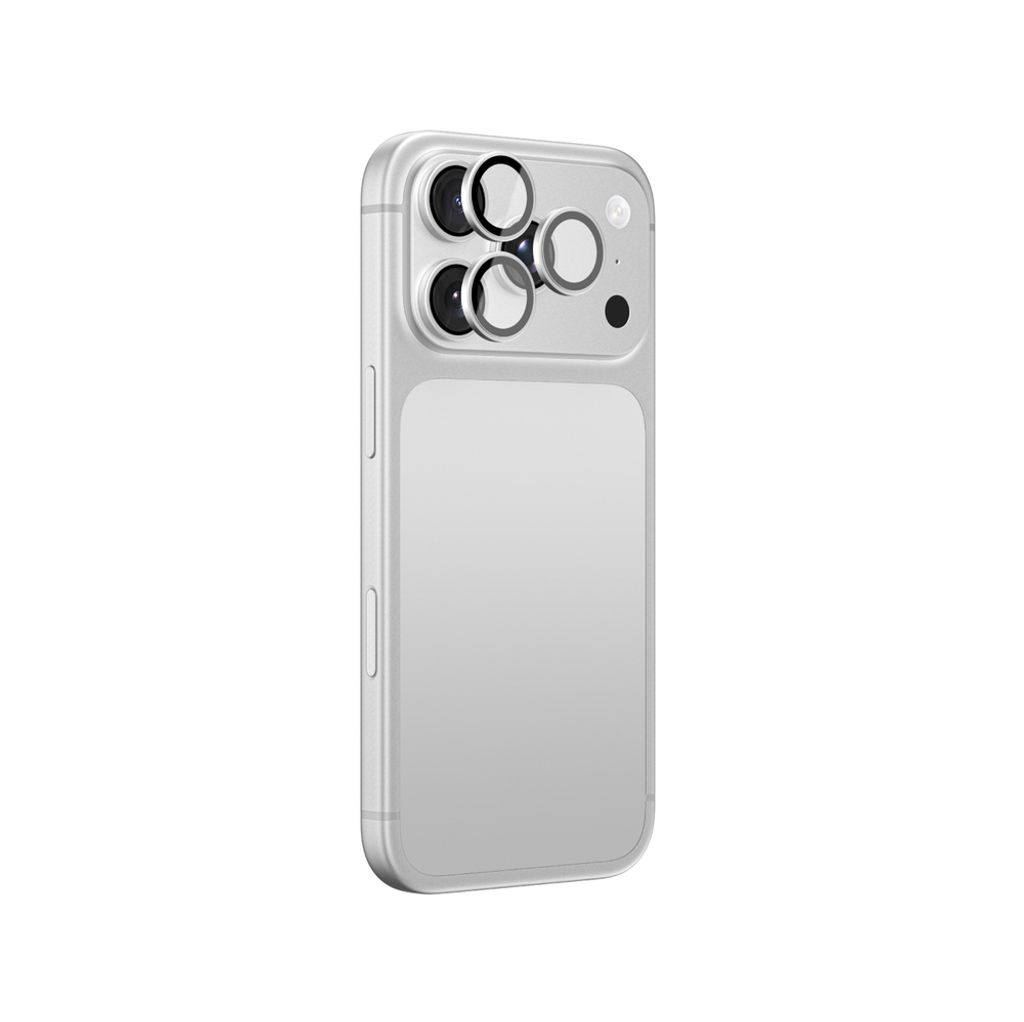AmazingThing Titan Vision Lens Sapphire Linsebeskytter till iPhone 18 Pro/18 Pro Max - Sølv