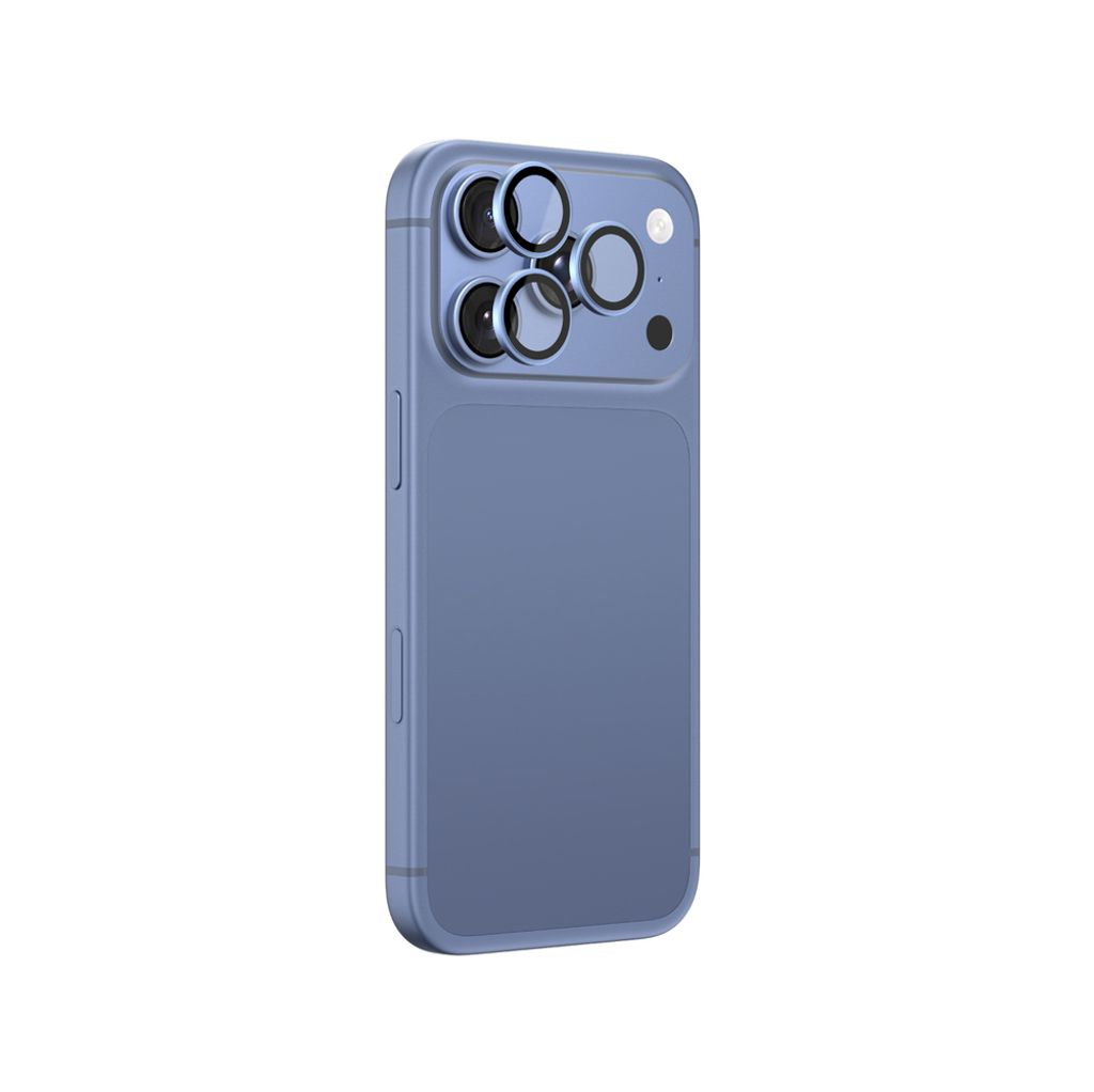 AmazingThing Titan Vision Lens Sapphire Linsebeskytter till iPhone 18 Pro/18 Pro Max - Blå