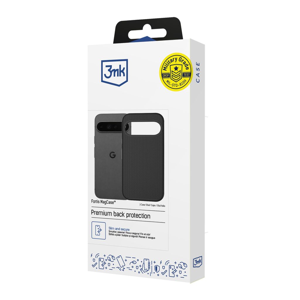 3mk Fortis MagSafe Cover till Google Pixel 11 - Sort