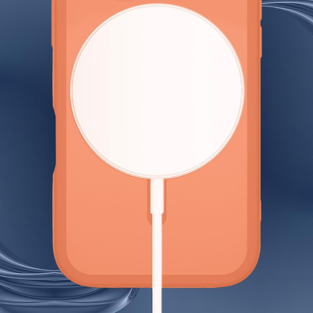 3mk Misty MagSafe -kuori iPhone 17 Pro Max/18 Pro Max:lle - Oranssi