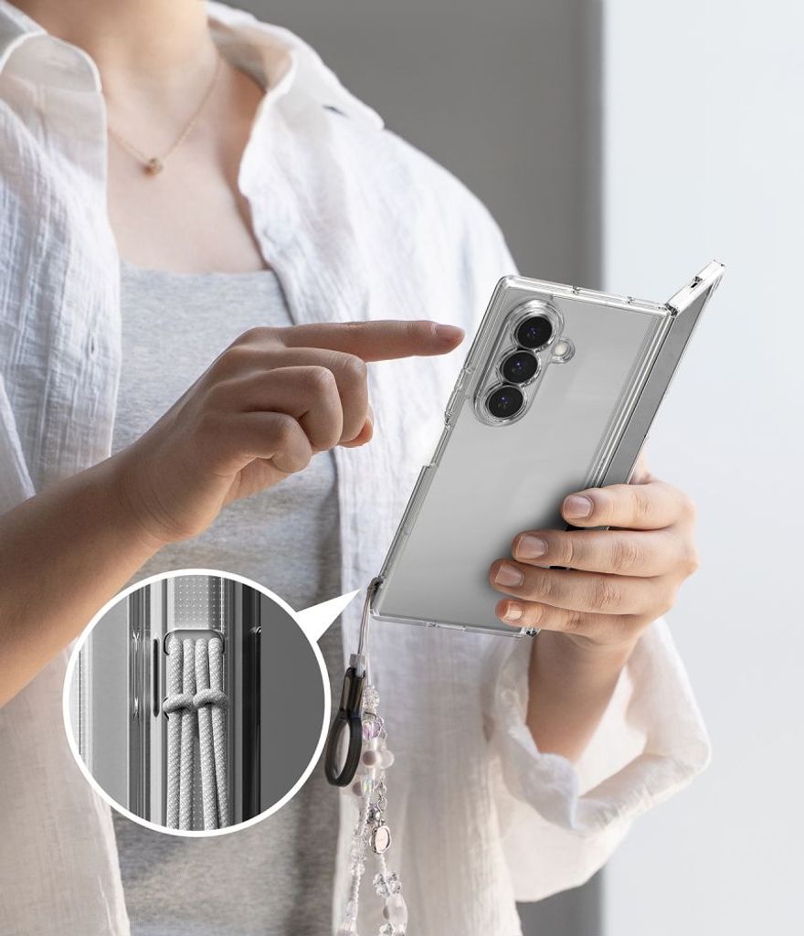 Ringke Samsung Galaxy Z Fold 8 Ultra Deksel - Gjennomsiktig