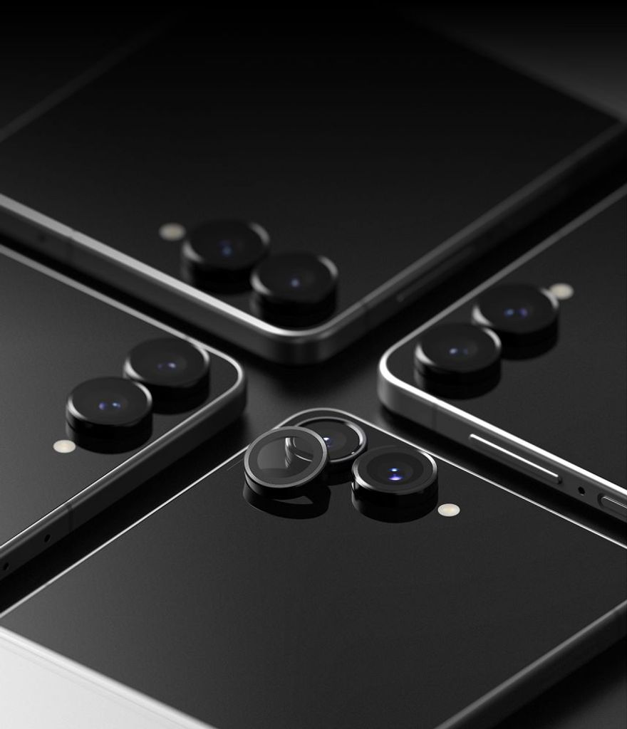 Ringke Samsung Galaxy Z Flip 8 Kameradeksel 2-pakning - Svart