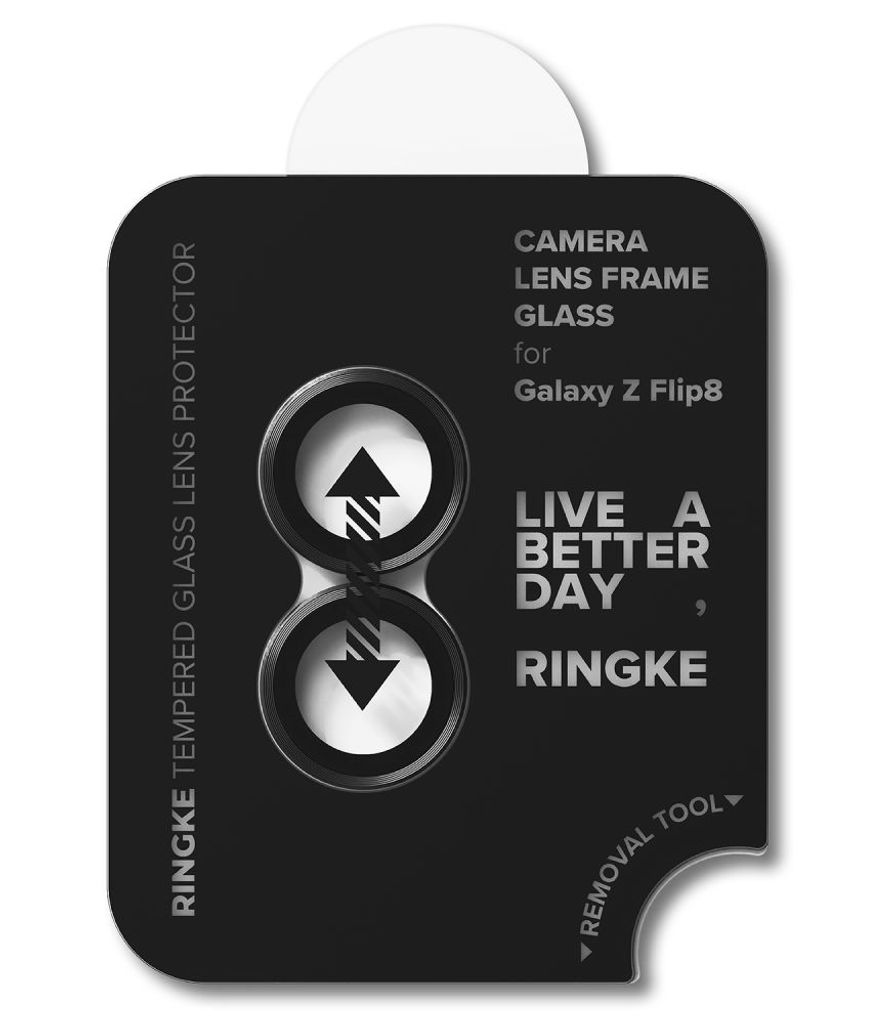 Ringke Samsung Galaxy Z Flip 8 Kameradeksel 2-pakning - Svart