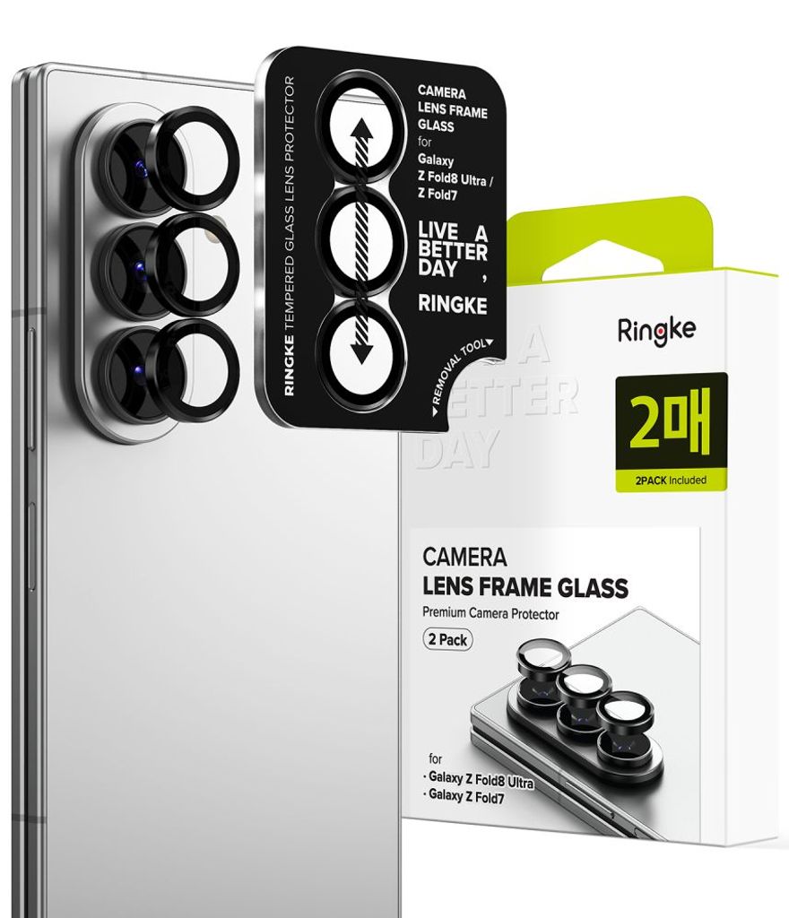 Ringke Camera Frame Protector Linsebeskytter til Samsung Galaxy Z Fold 7/8 Ultra