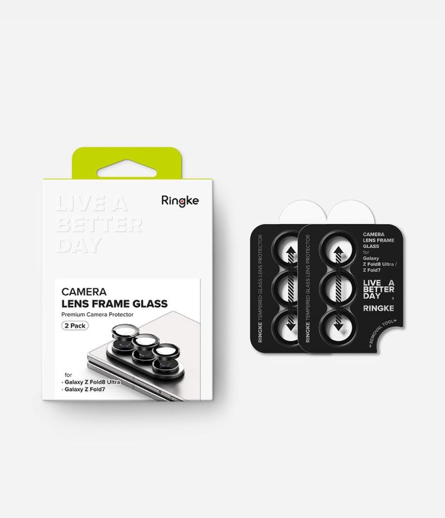 Ringke Camera Frame Protector Linsebeskytter til Samsung Galaxy Z Fold 7/8 Ultra