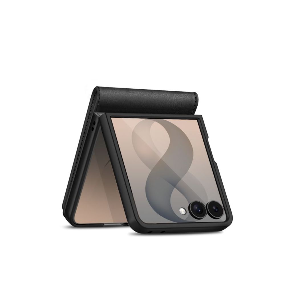 Tech-Protect Samsung Galaxy Z Flip 8 Lommeboketui – Svart