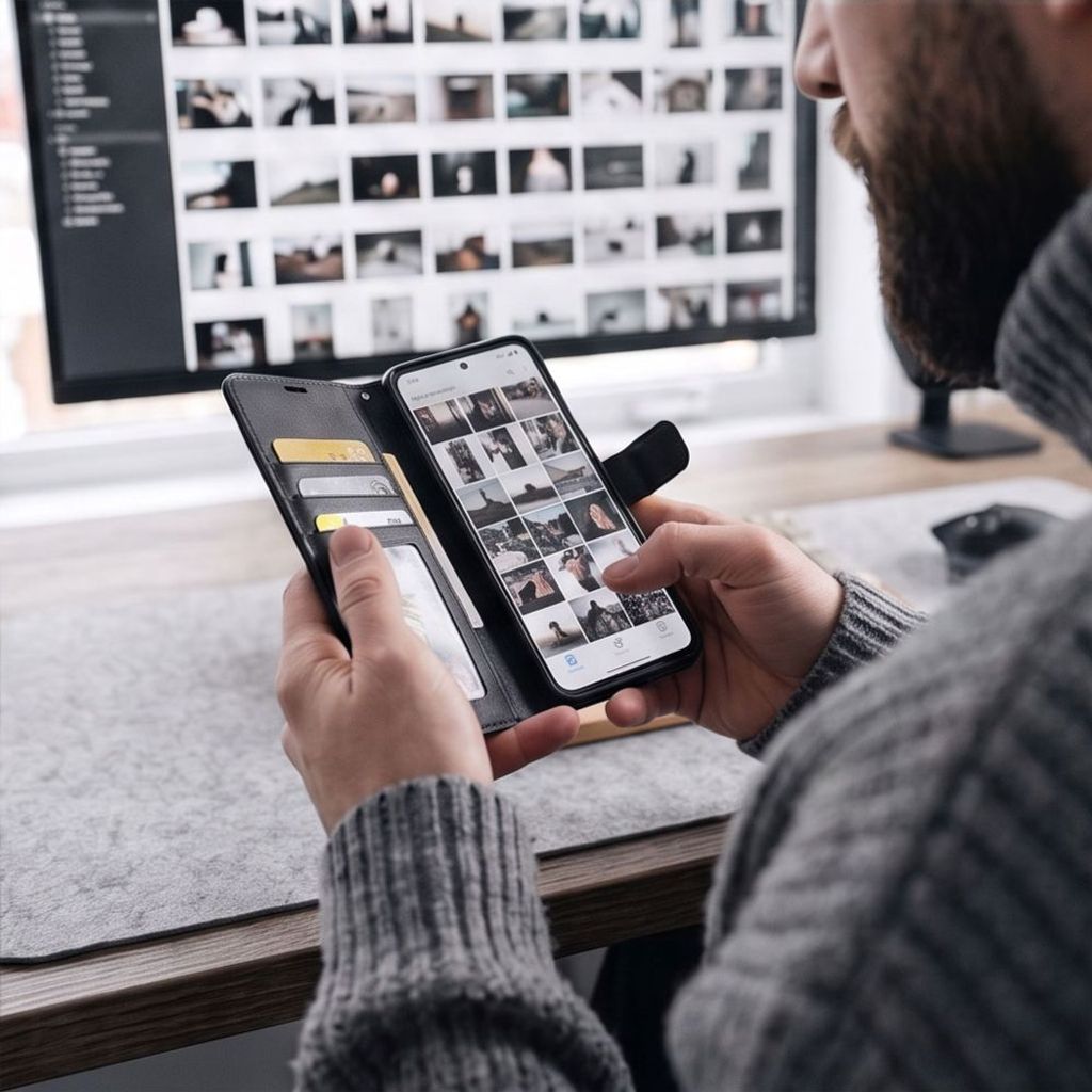 Tech-Protect Google Pixel 11/11 Pro Lommeboketui – Svart