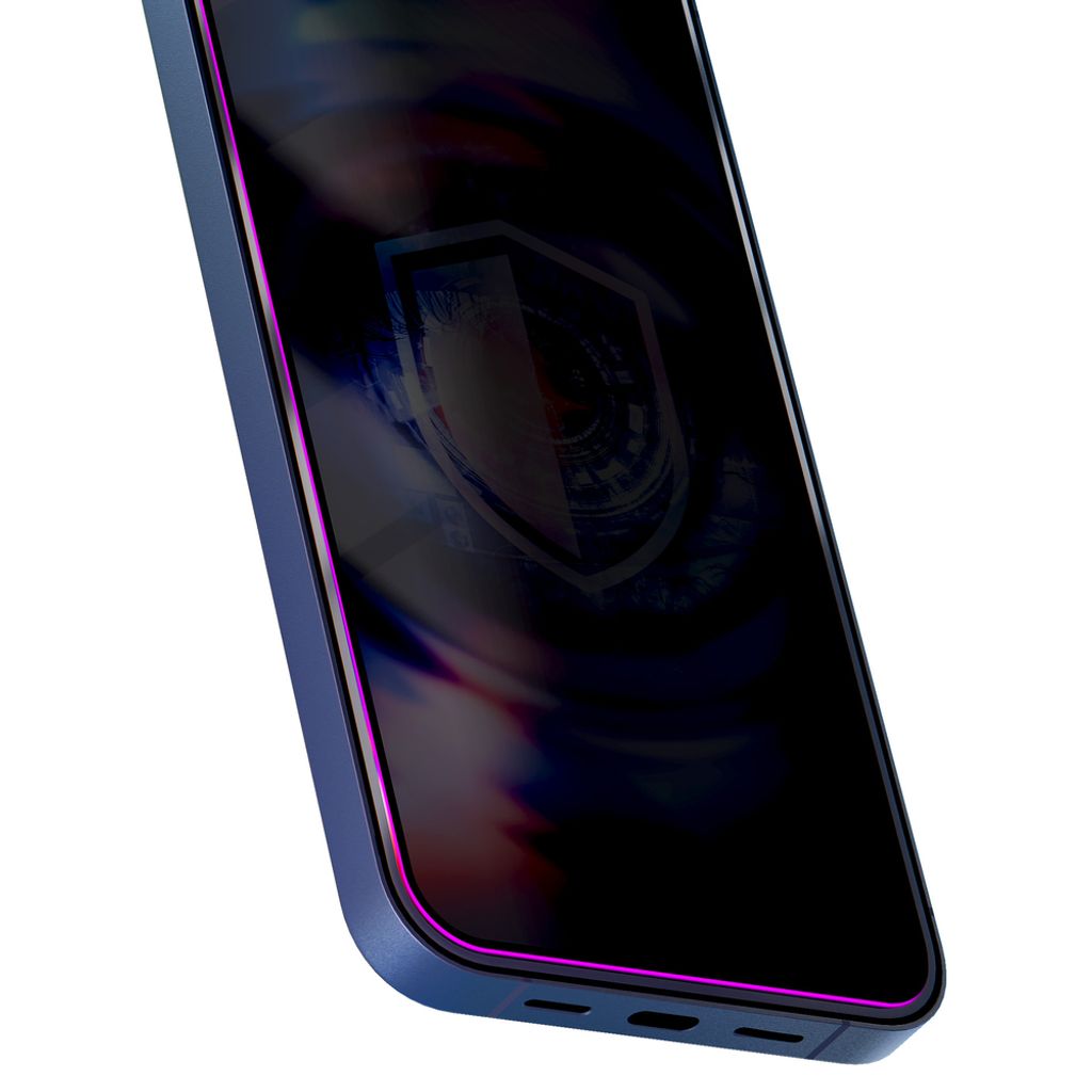 3mk Hardglass Max Privacy -näytönsuoja applikaattorin kanssa iPhone 18 Pro Max/17 Pro Max:lle