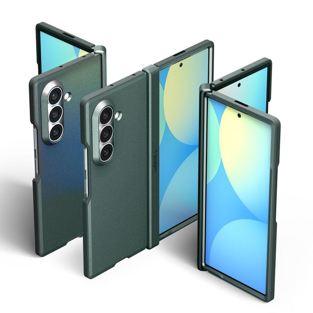 Spigen Samsung Galaxy Z Fold 8 Ultra MagSafe Deksel – Mørkegrønn