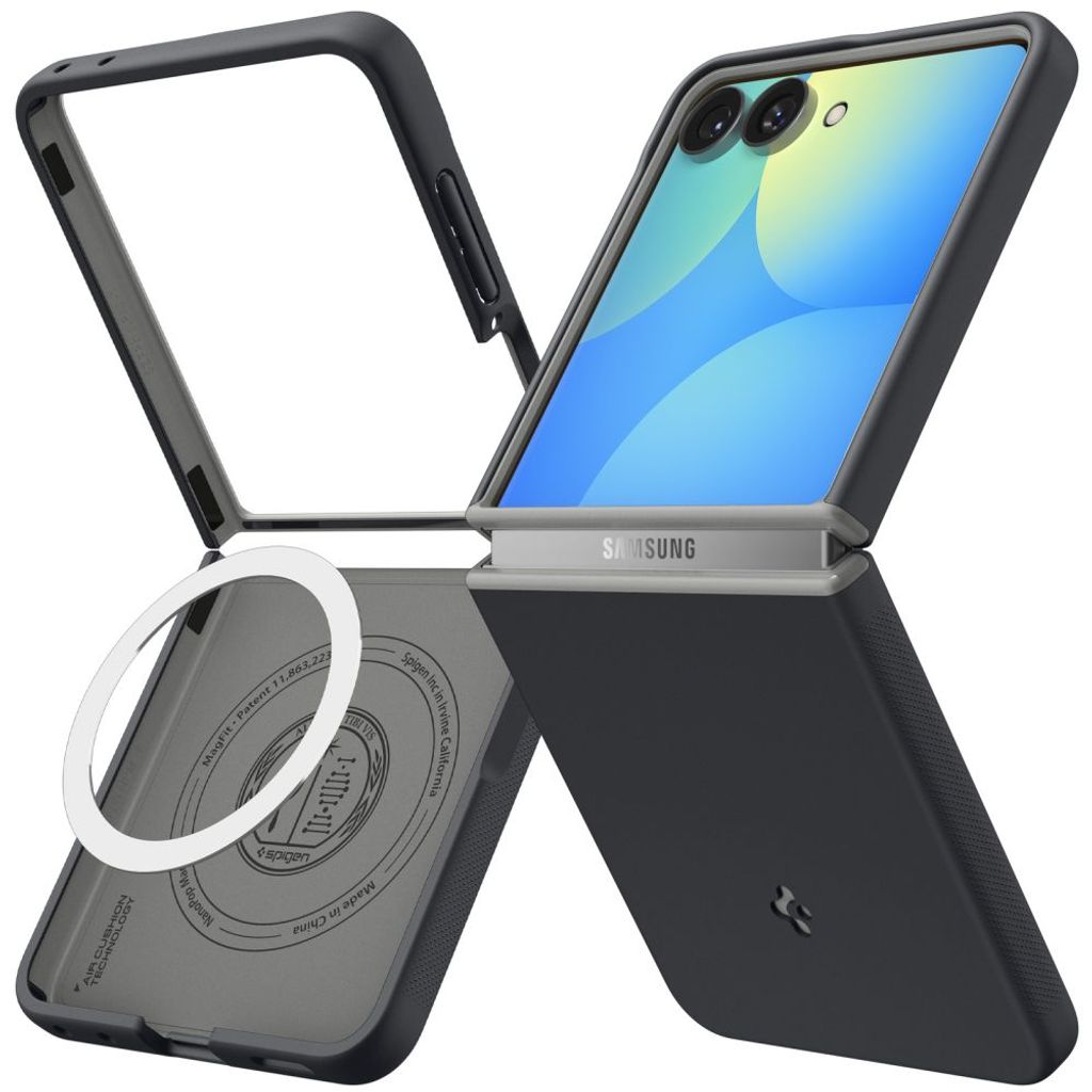 Spigen Samsung Galaxy Z Flip 8 Deksel MagSafe - Svart/Grå