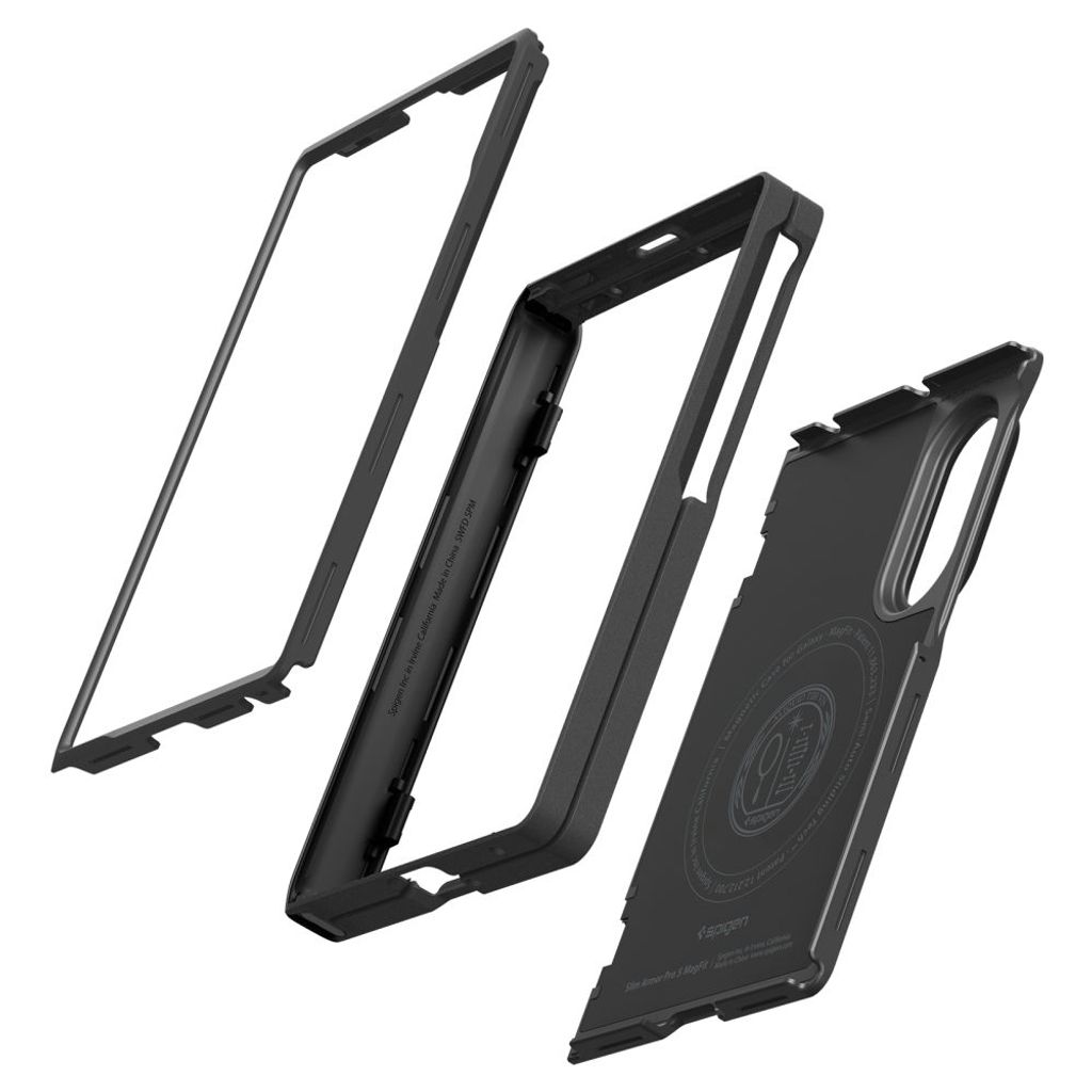 Spigen Samsung Galaxy Z Fold 8 MagSafe Kuori - Musta