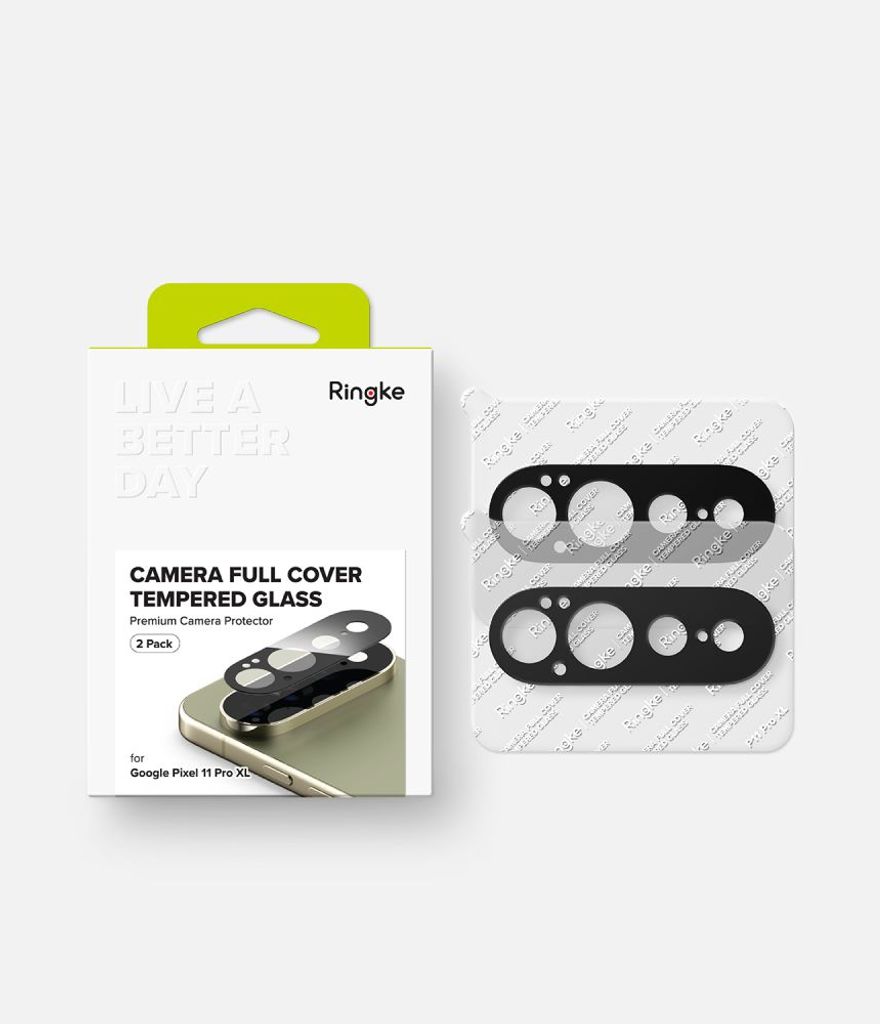 Ringke Google Pixel 11 Pro XL Kamerasuoja 2 kpl - Musta
