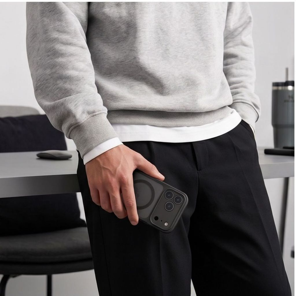 Tech-Protect BasicMag MagSafe -kuori  iPhone 17 Pro/18 Pro:lle - Musta