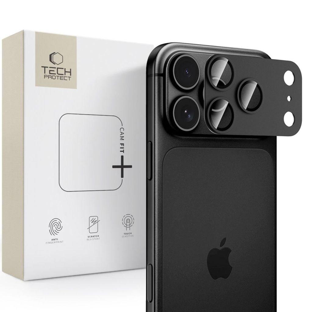 Tech-Protect Camalloy Fit+ -linssinsuoja  iPhone 18 Pro Max/17 Pro Max:lle