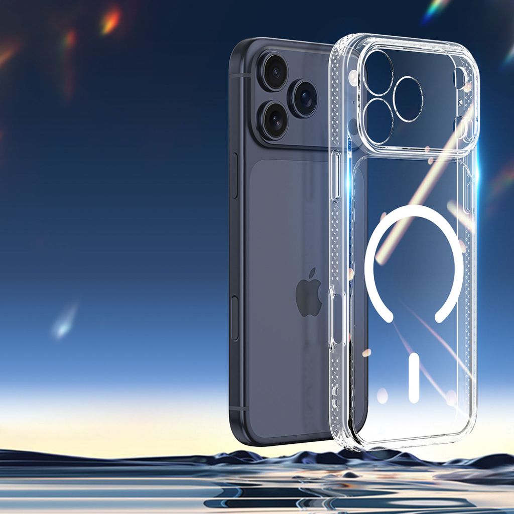 Dux Ducis Clin MagSafe -kuori till iPhone 18 Pro Max/17 Pro Max - Läpinäkyvä