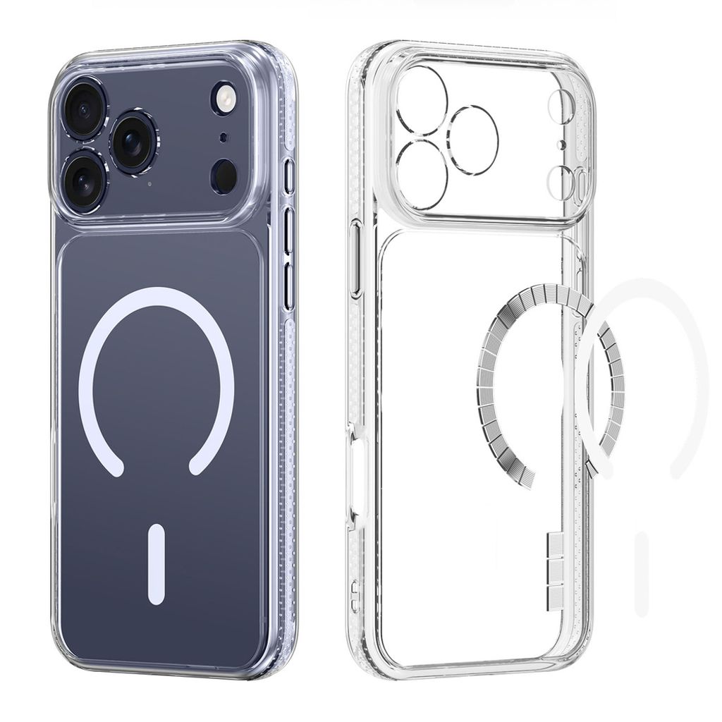 Dux Ducis Clin MagSafe -kuori till iPhone 18 Pro Max/17 Pro Max - Läpinäkyvä