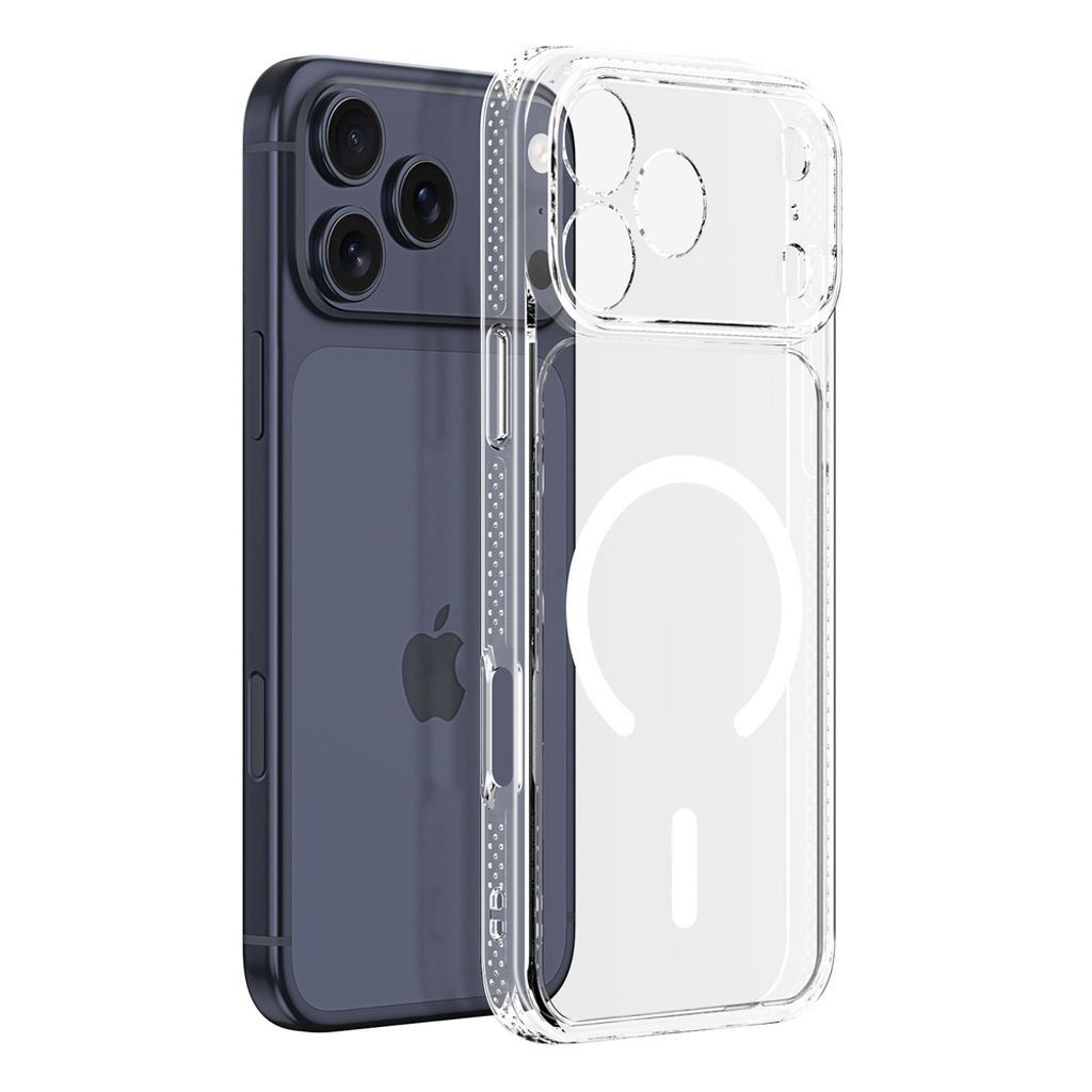 Dux Ducis Clin MagSafe -kuori till iPhone 18 Pro Max/17 Pro Max - Läpinäkyvä