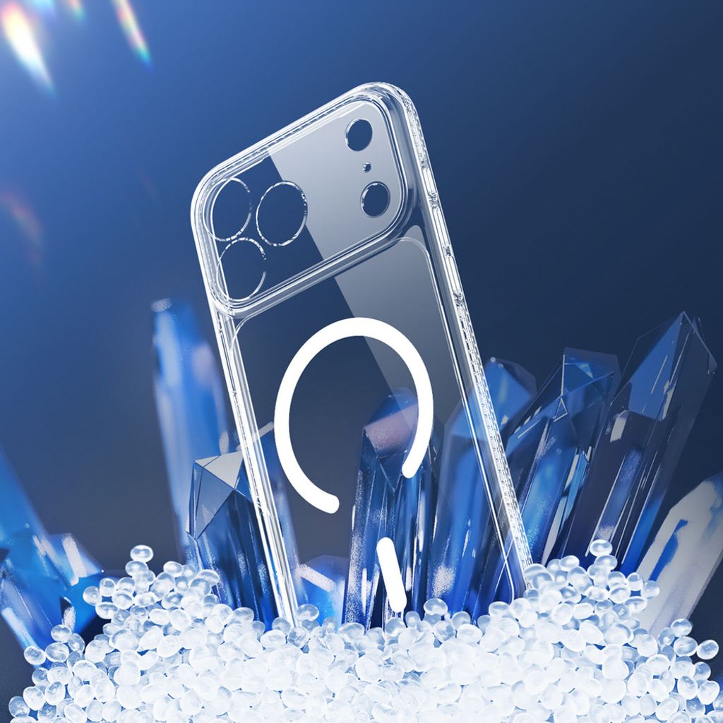 Dux Ducis Clin MagSafe -kuori till iPhone 18 Pro Max/17 Pro Max - Läpinäkyvä