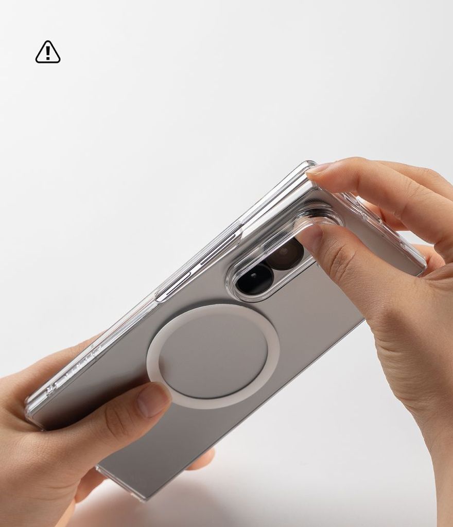 Ringke Slim MagSafe Cover til Samsung Galaxy Z Fold 8 - Gennemsigtig