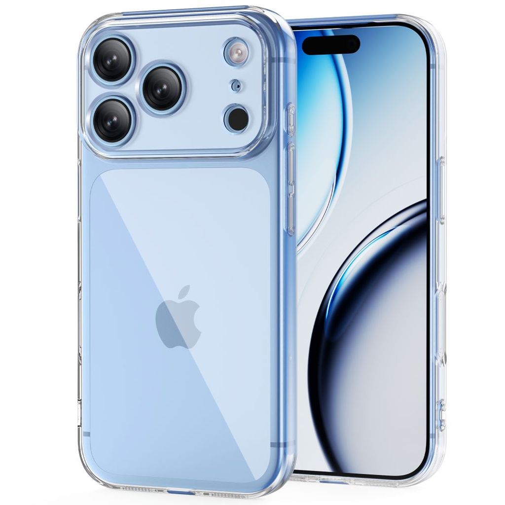 Tech-Protect FlexAir -kuori iPhone 17 Pro Max/18 Pro Max:lle - Läpinäkyvä