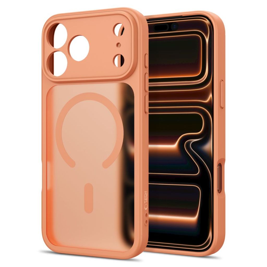 Tech-Protect BasicMag MagSafe -kuori iPhone 17 Pro/18 Pro:lle - Oranssi