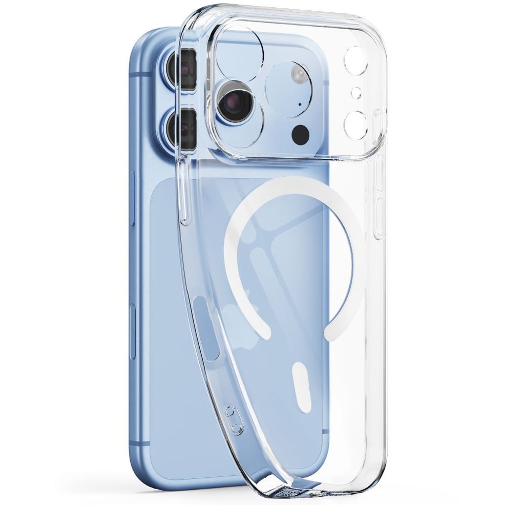 Tech-Protect FlexAir MagSafe -kuori iPhone 17 Pro Max/18 Pro Max:lle - Läpinäkyvä