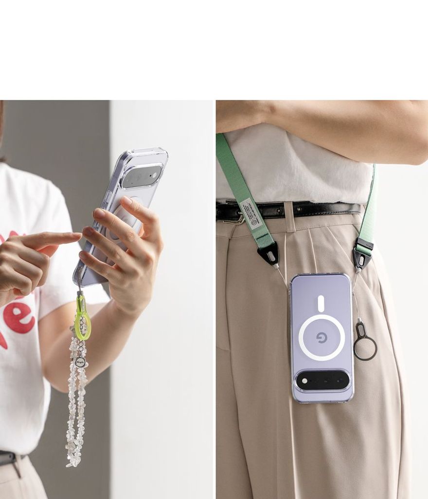 Ringke Fusion MagSafe Cover til Google Pixel 11 - Gennemsigtig